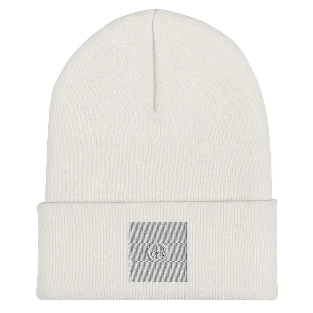 Elite Essentials Beanies White on White