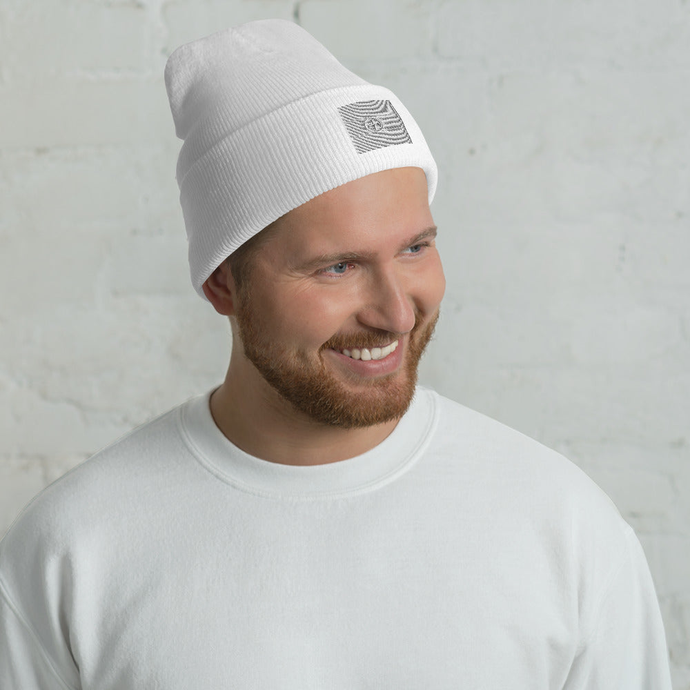 Elite Essentials Beanies White on White