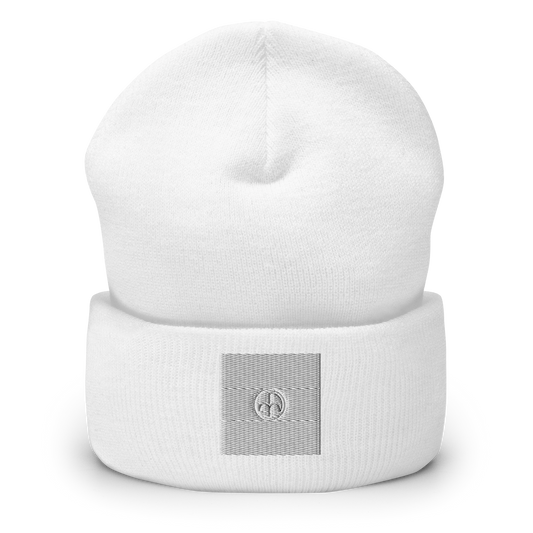 Elite Essentials Beanies White on White