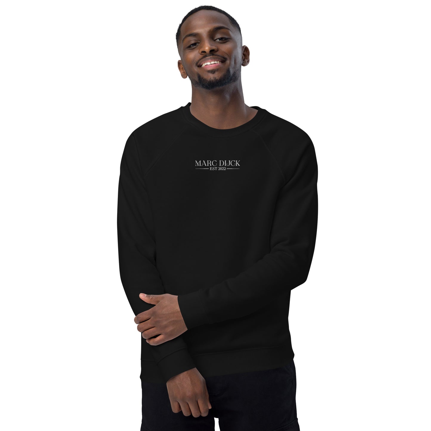 Sweatshirt Black - White center logo