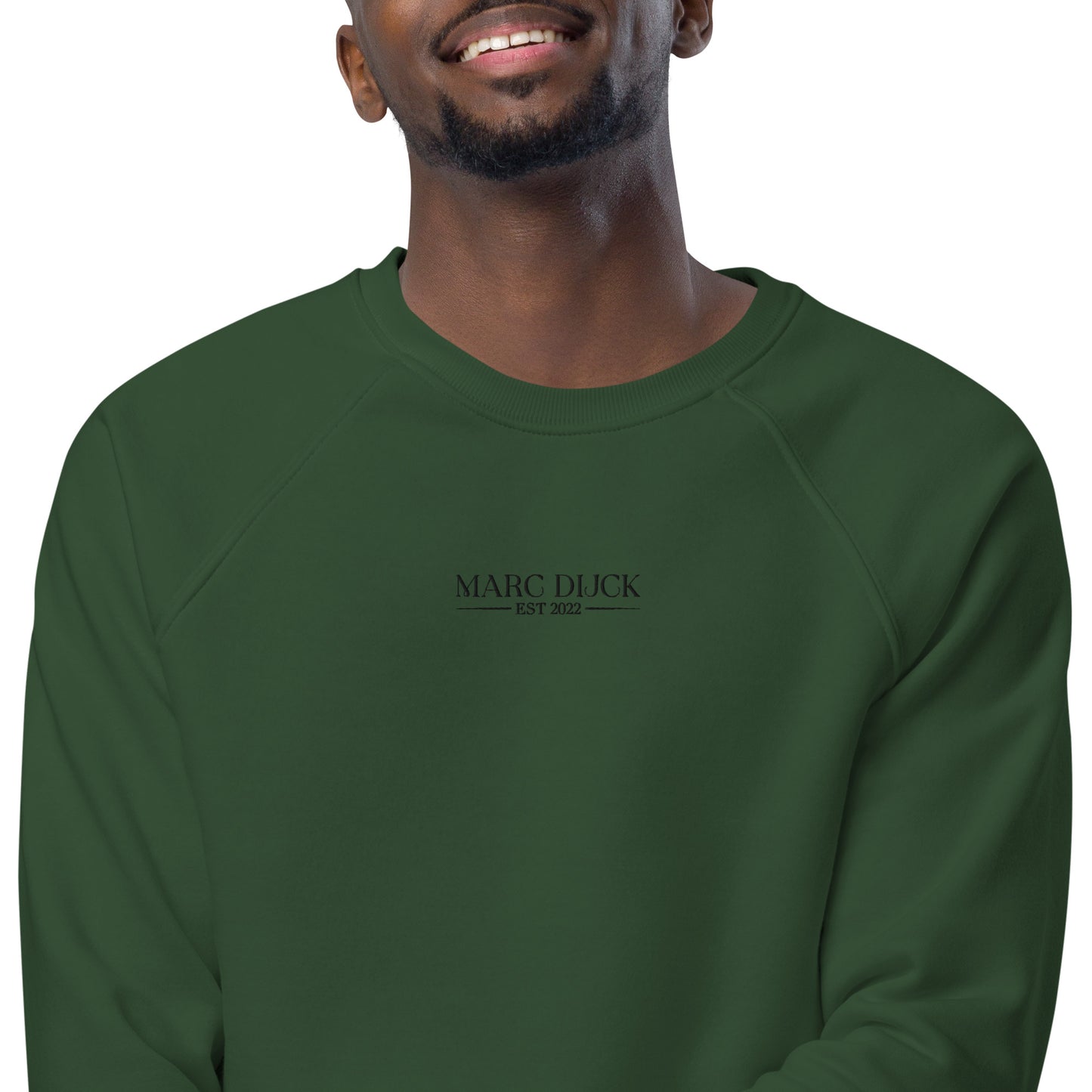 Sweatshirt Green  - Black center logo