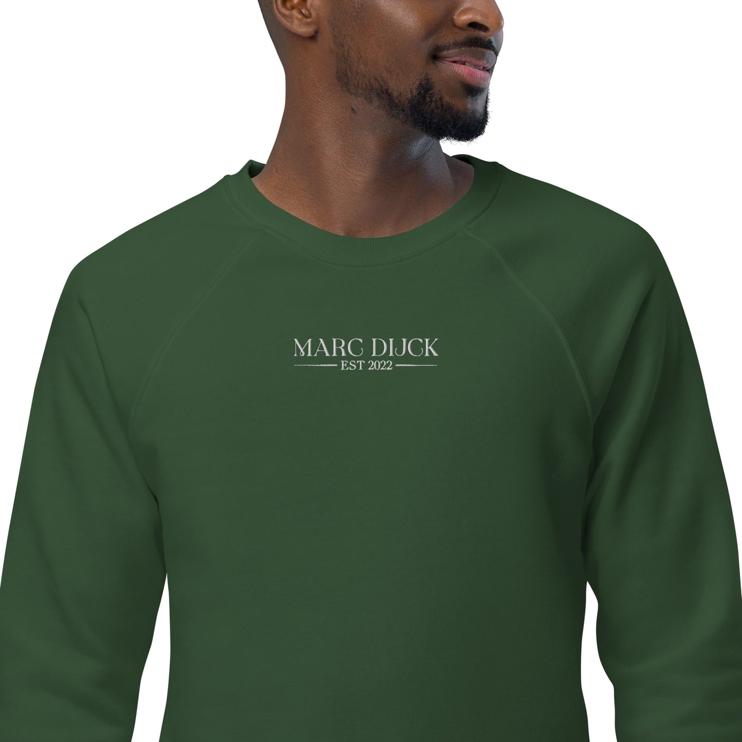 Sweatshirt Green - White center logo