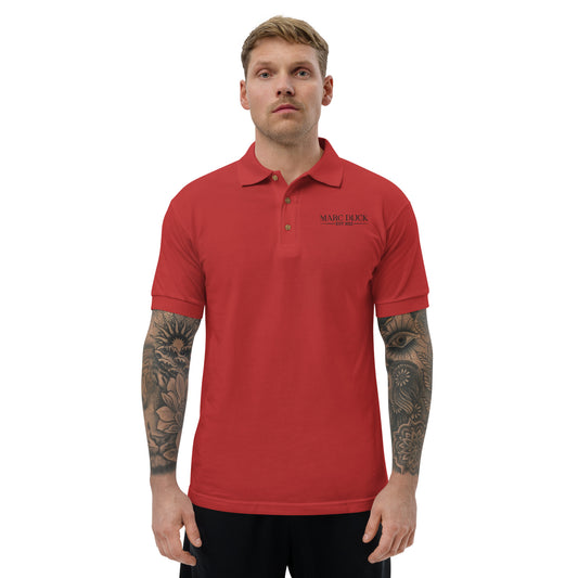 Polo Shirt Red - Black logo