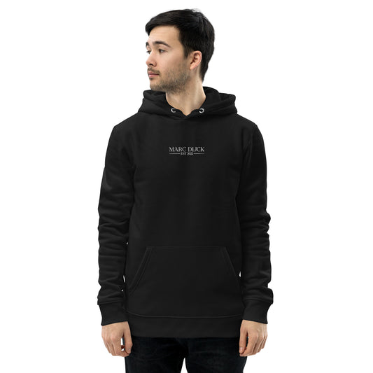 Hoodie Black - White logo