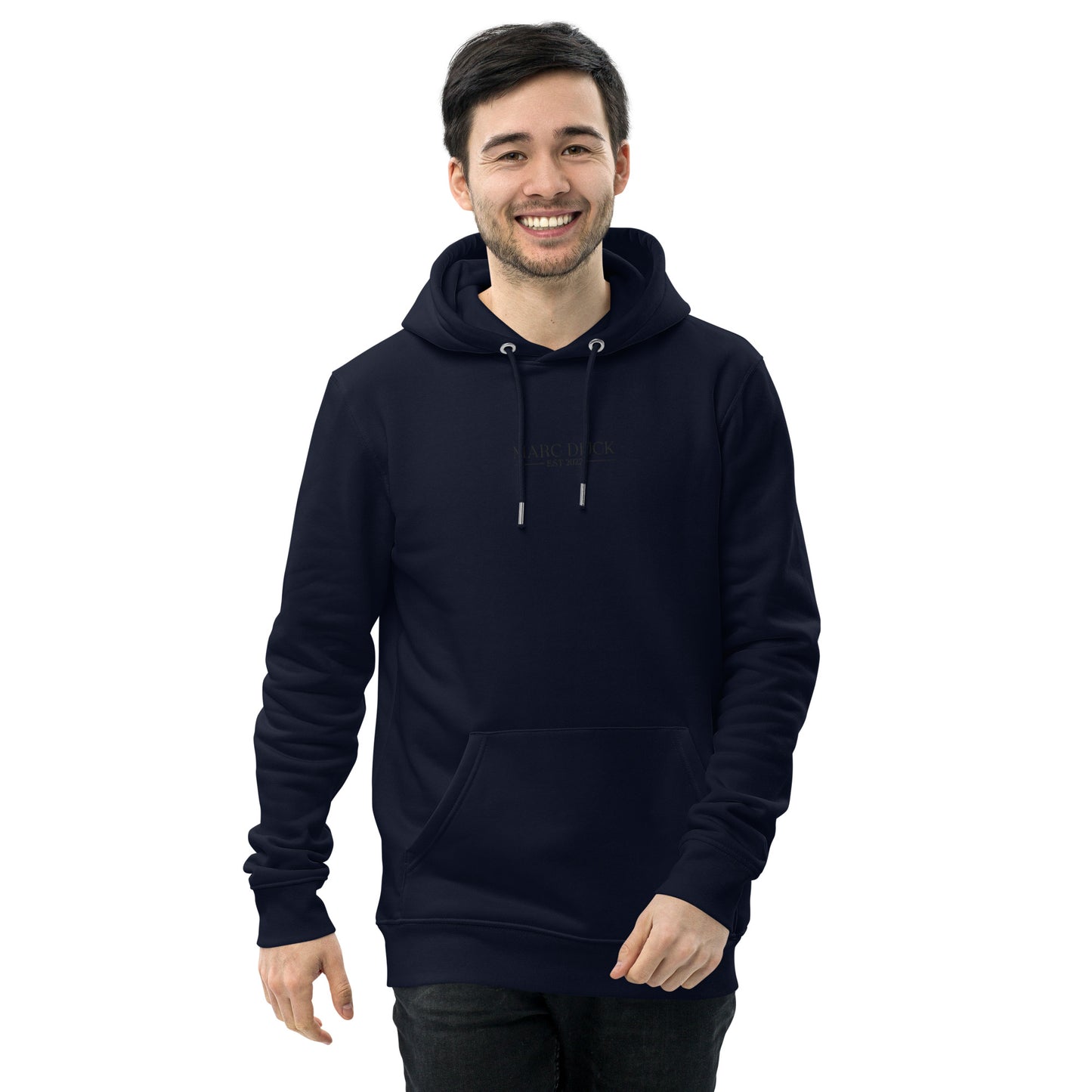 Hoodie Navy - Black logo