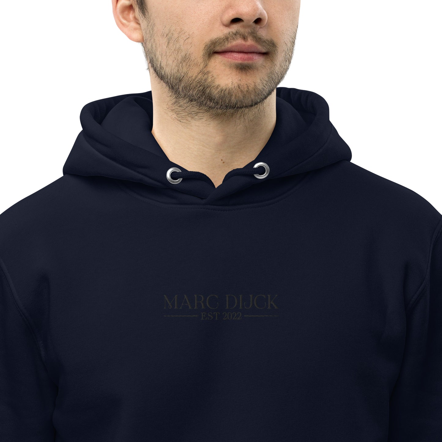 Hoodie Navy - Black logo