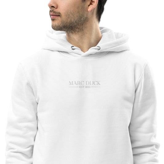 Hoodie White - White logo